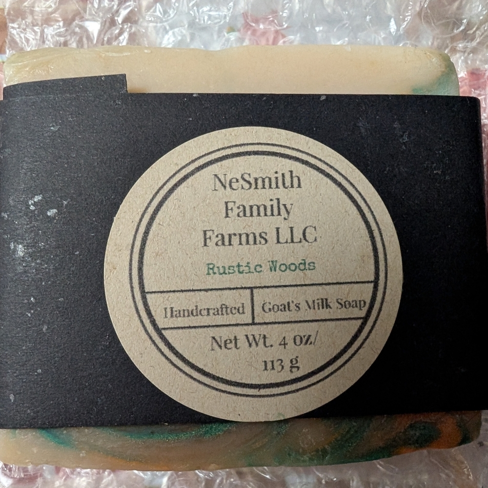 Rustic Woods Goat's Milk Soap